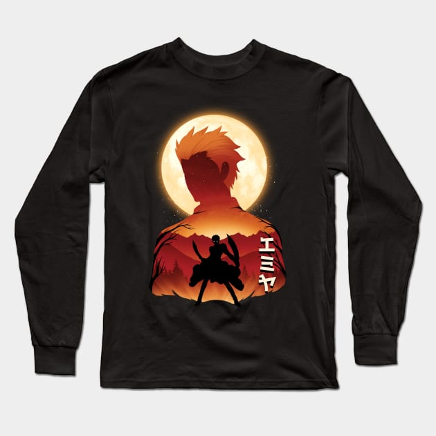 Archer Landscape Long Sleeve T-Shirt by Arestration